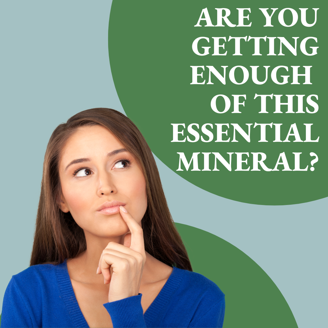 Are you getting enough of this essential mineral? Vickie Sorensen's