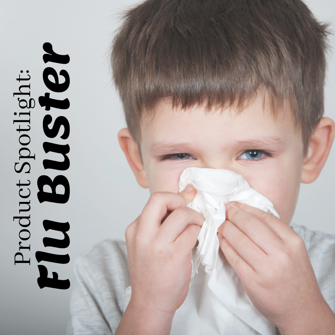 Product Spotlight: FLU BUSTER – Vickie Sorensen's NATURE WORKS