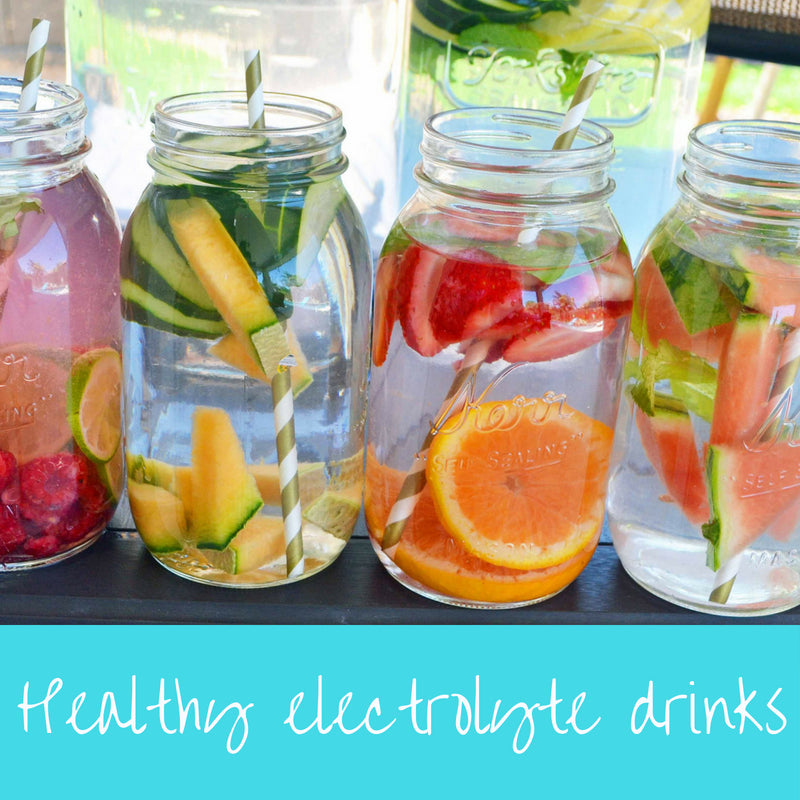 Healthy electrolyte drinks