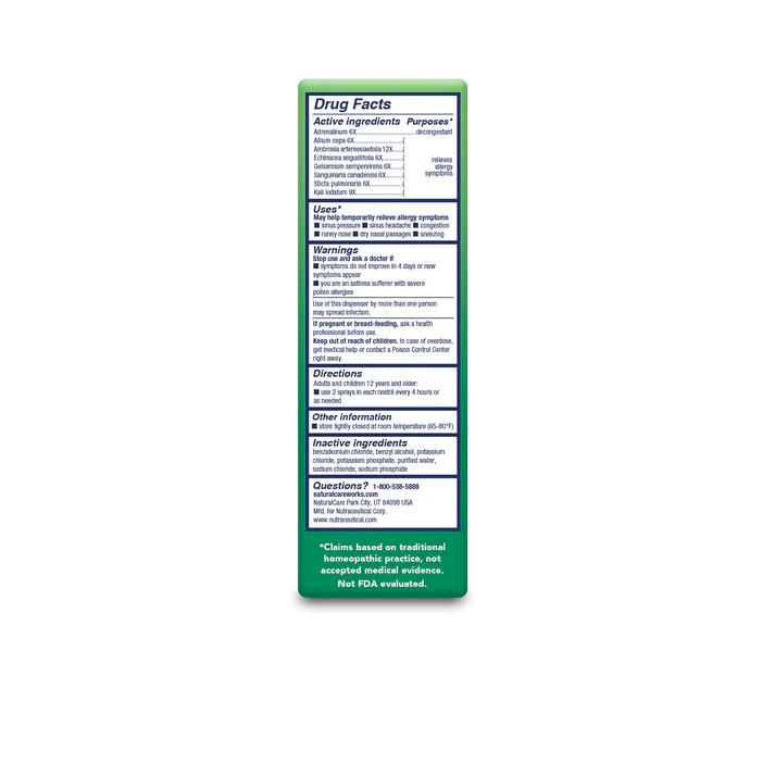 bioAllers Outdoor Allergy Nasal Spray