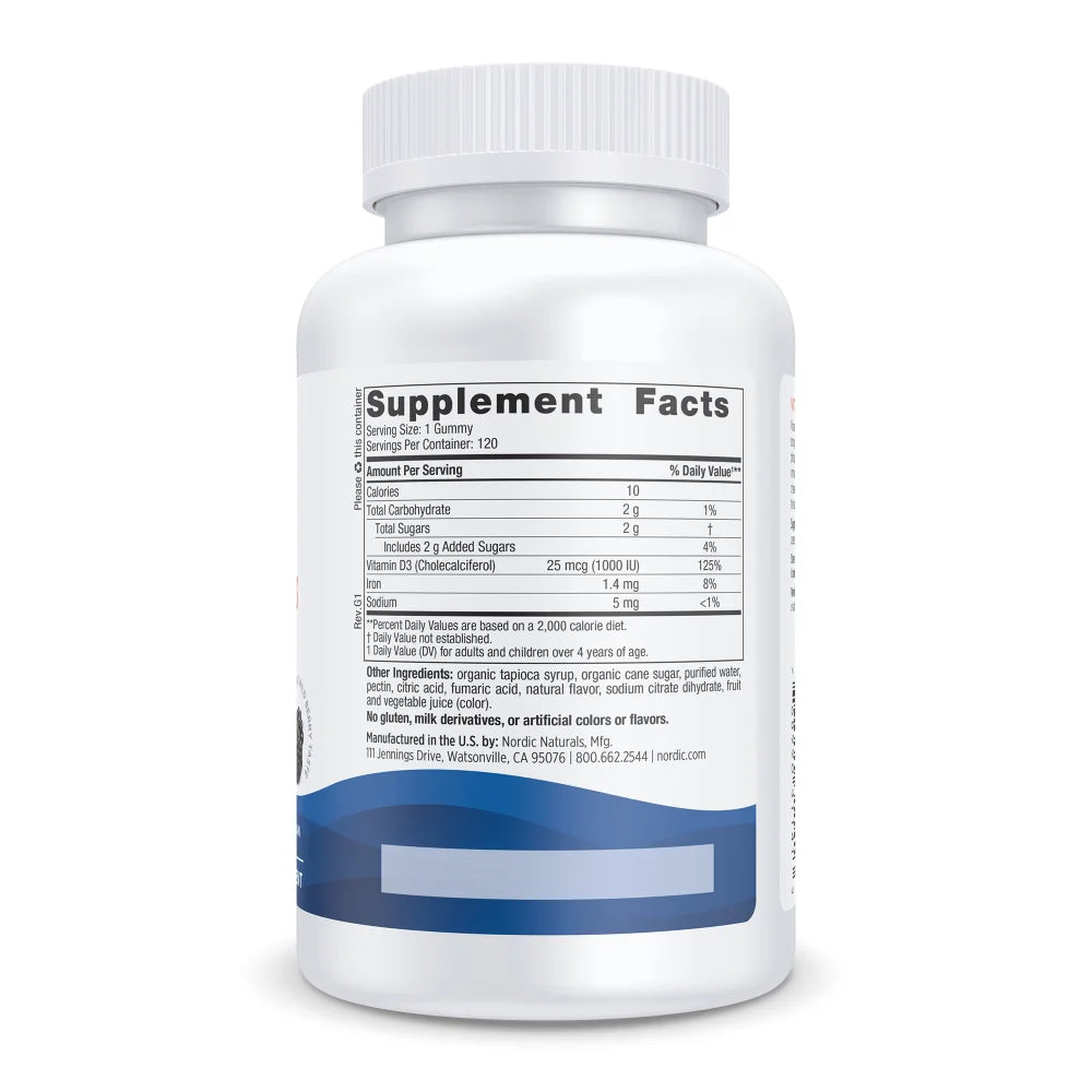 Nordic Vitamin D3 Gummies