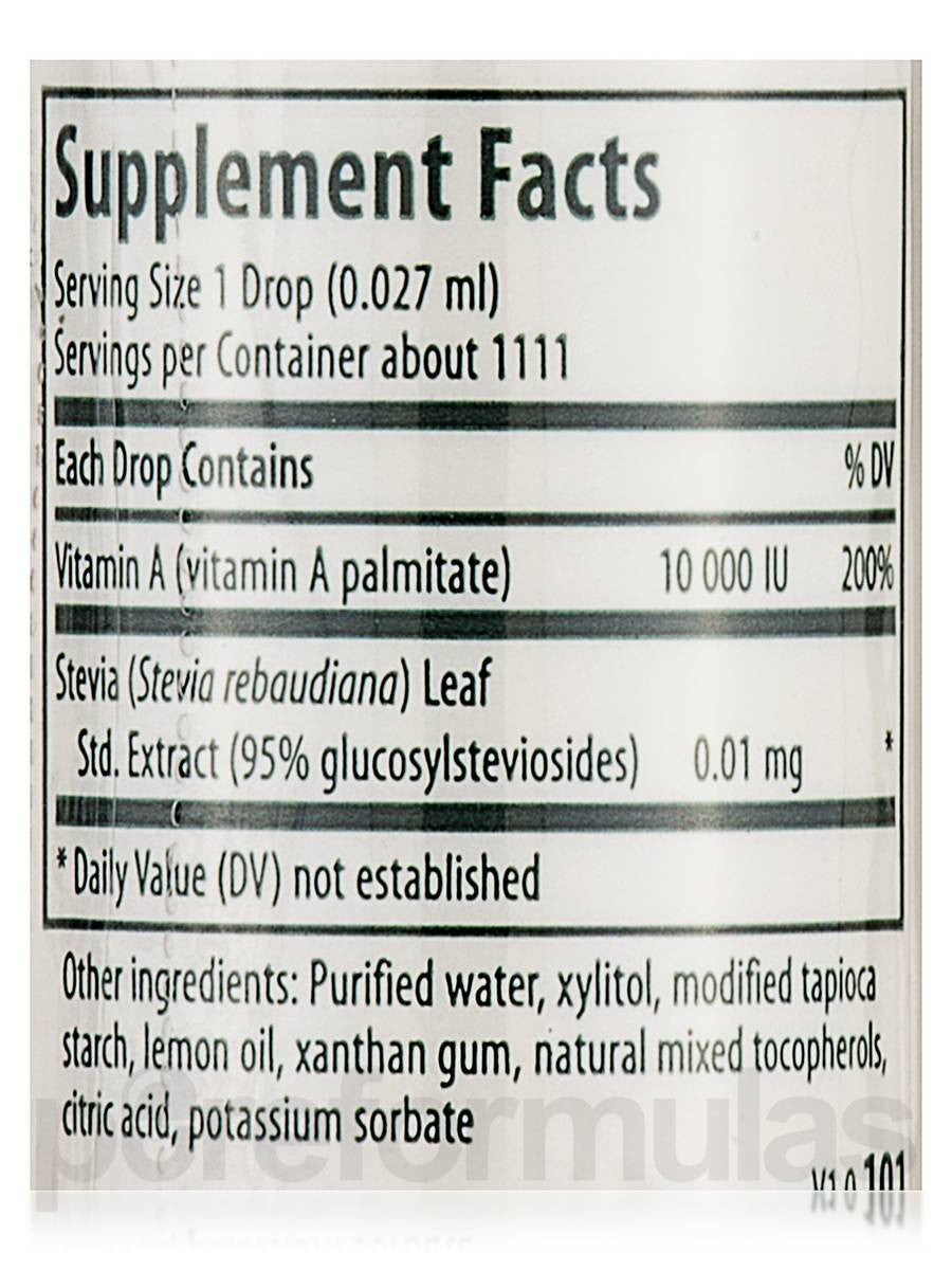 Vitamin A-Mulsion 10,000 iu