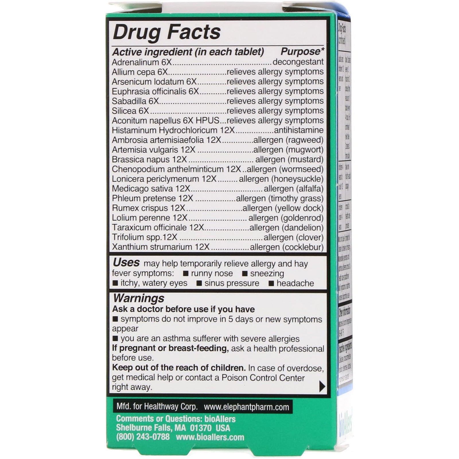 bioAllers Outdoor Allergy